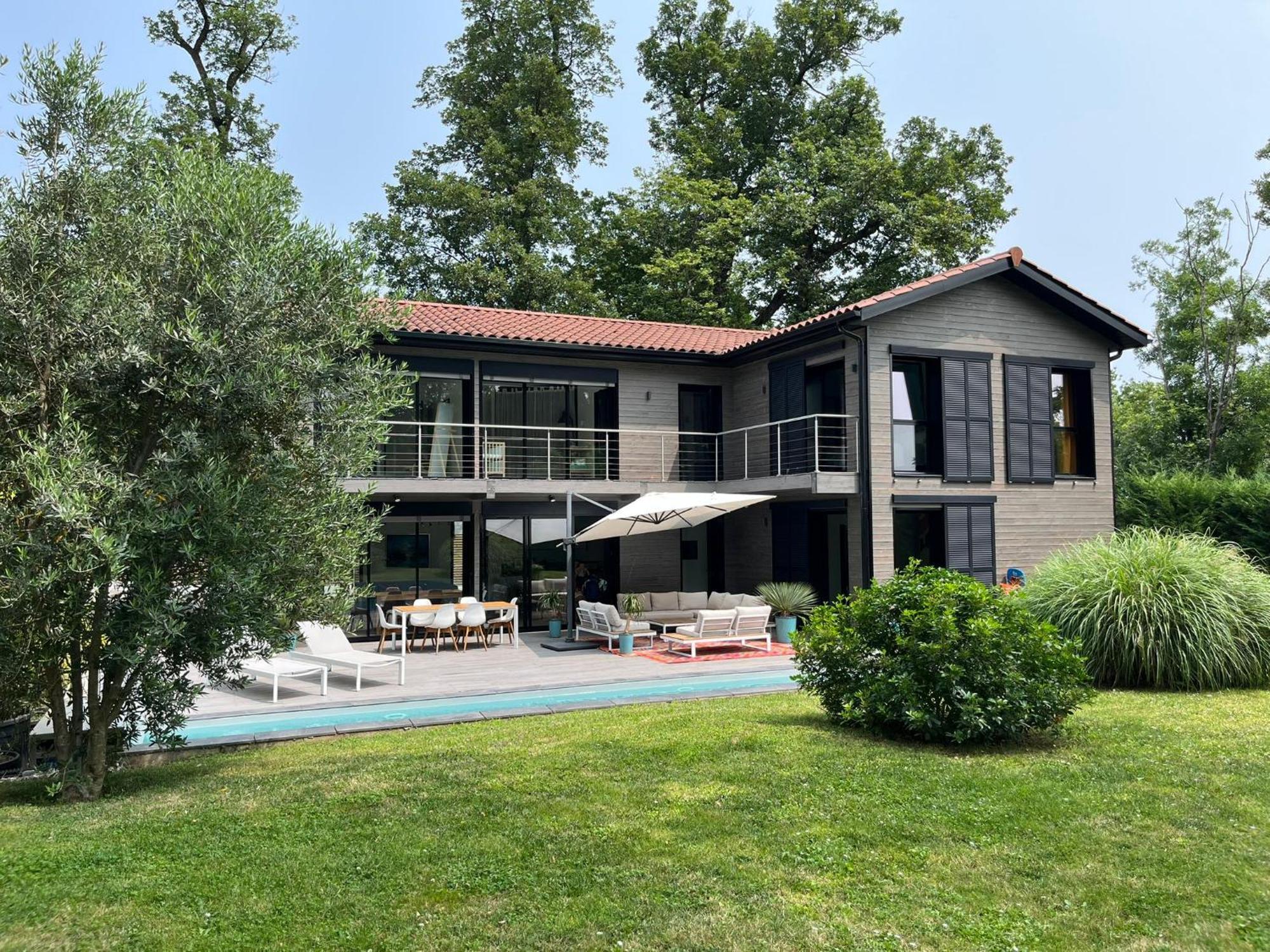 Villa Piscine A Proximite De Lyon Chaponost Ngoại thất bức ảnh